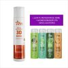 Matizador 3D Ruivo Sensation Efecto Cobrizo Intenso 300ml+Regalo Acondicionador vita Aleatoria